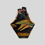 Hermès Kelly 40 Soies Volantes Rouge Vif Box Calfskin & Printed Velvet with Gold Hardware | Randolph Goods