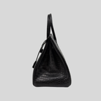 Randolph Goods | Hermès Birkin 35 Black Matte Alligator Leather Palladium Hardware