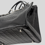 Randolph Goods | Hermès Birkin 35 Black Matte Alligator Leather Palladium Hardware