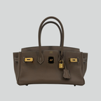 Hermès Shoulder Birkin Light 29 Étoupe Evercolor Gold Hardware | Randolph Goods