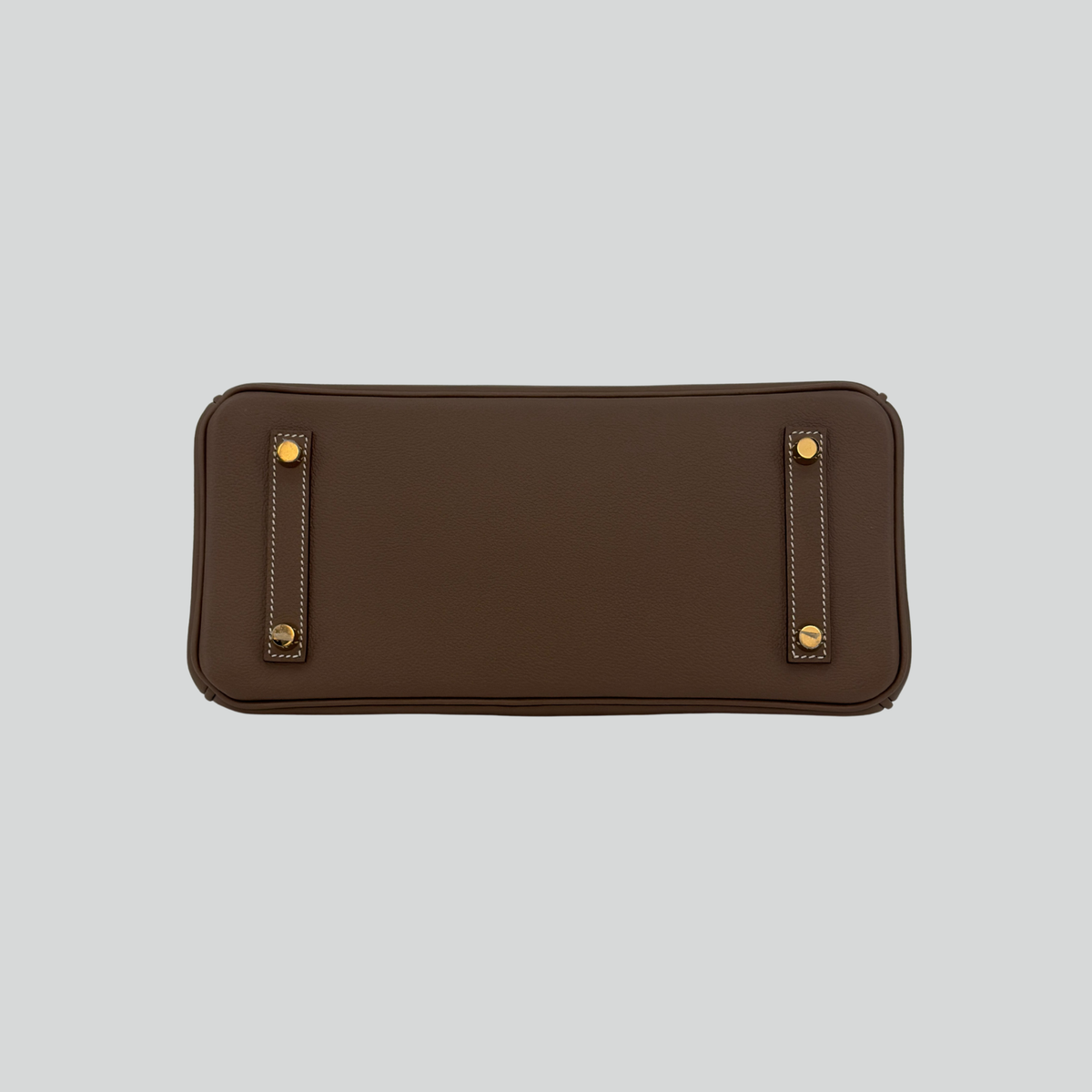 Hermès Shoulder Birkin Light 29 Étoupe Evercolor Gold Hardware | Randolph Goods