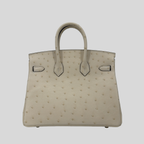 Hermès Birkin 25 Nata Ostrich Gold Hardware