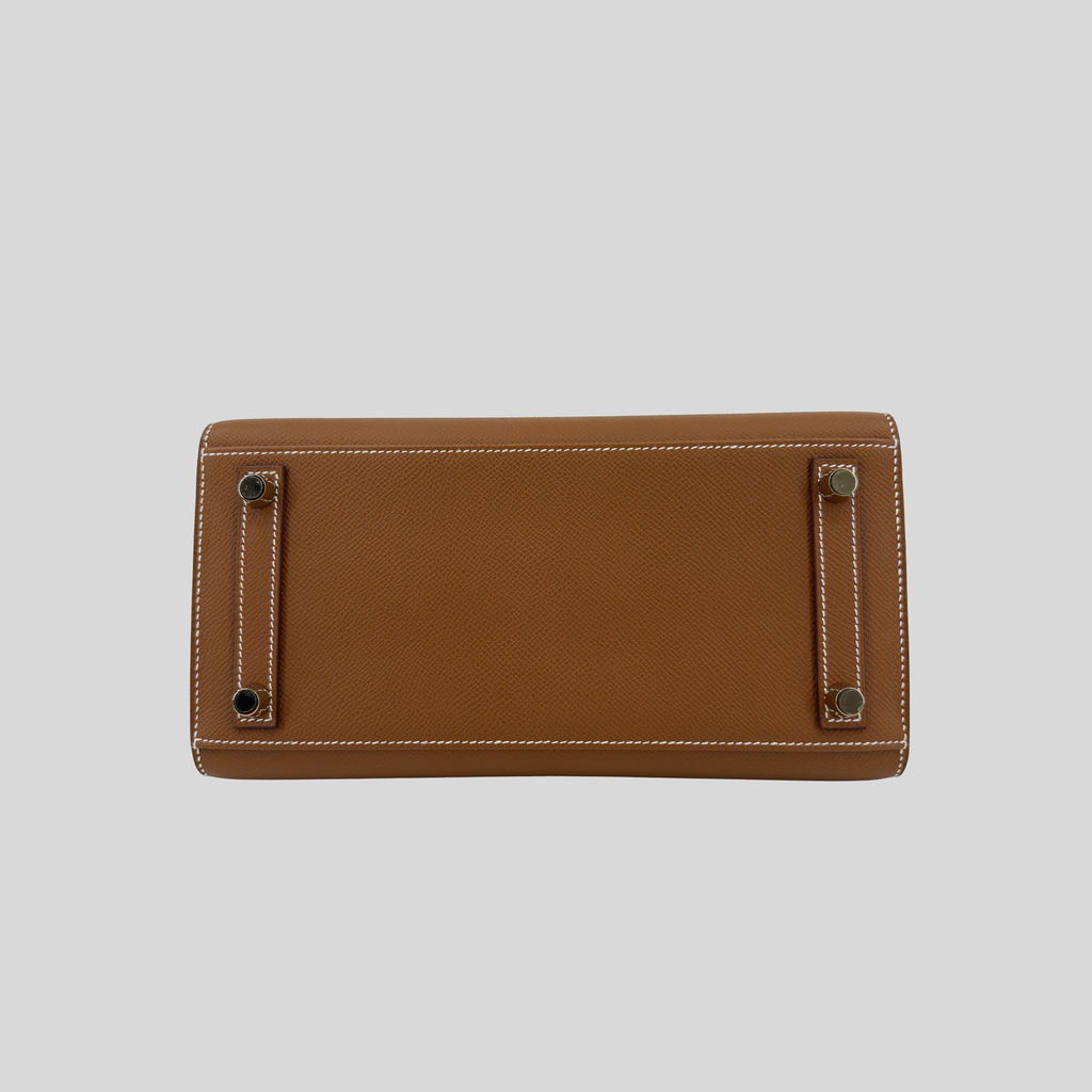 Hermès Birkin 25 Sellier Gold Epsom Gold Hardware
