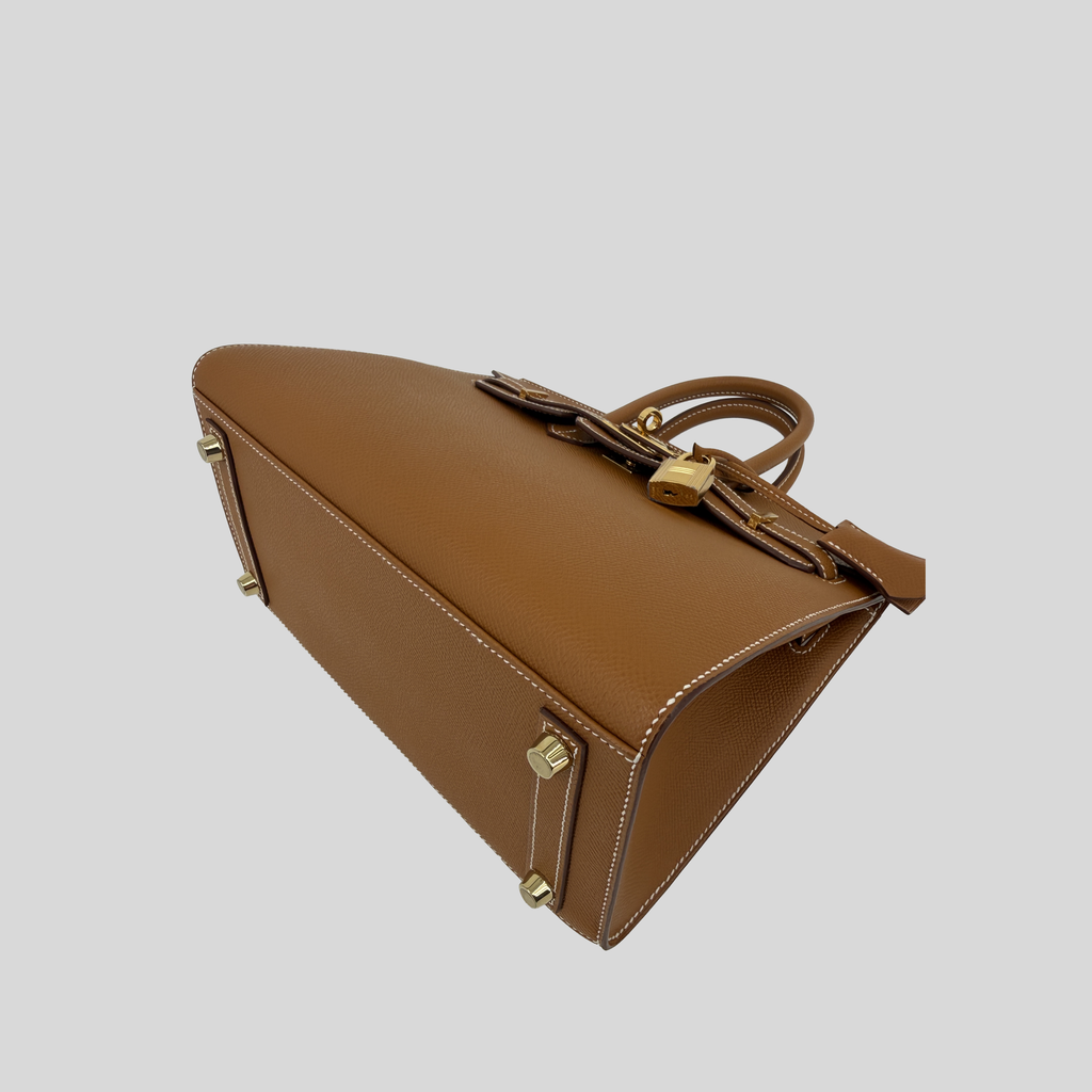 Hermès Birkin 25 Sellier Gold Epsom Gold Hardware