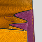 Hermès Birkin 25 HSS Jaune Ambre / Rose Pourpre Epsom Brushed Gold Hardware | Randolph Goods