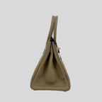 Hermès Birkin 30 Trench Evercolor Leather Palladium Hardware