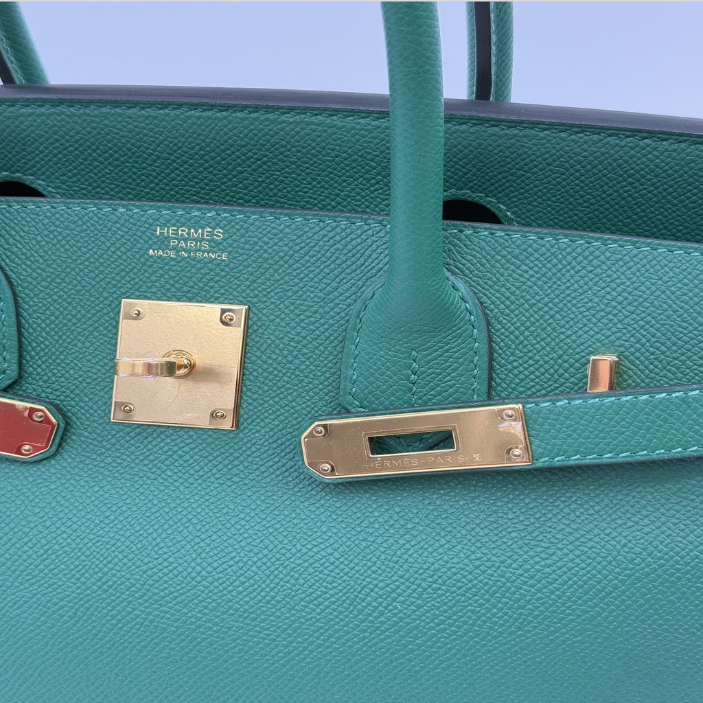Hermès Birkin 30 Vert Vertigo Epsom Palladium Hardware