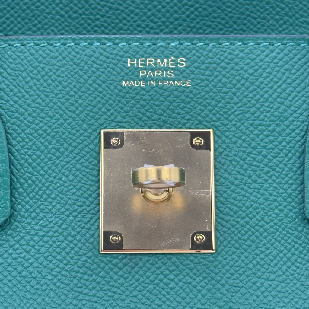 Hermès Birkin 30 Vert Vertigo Epsom Palladium Hardware