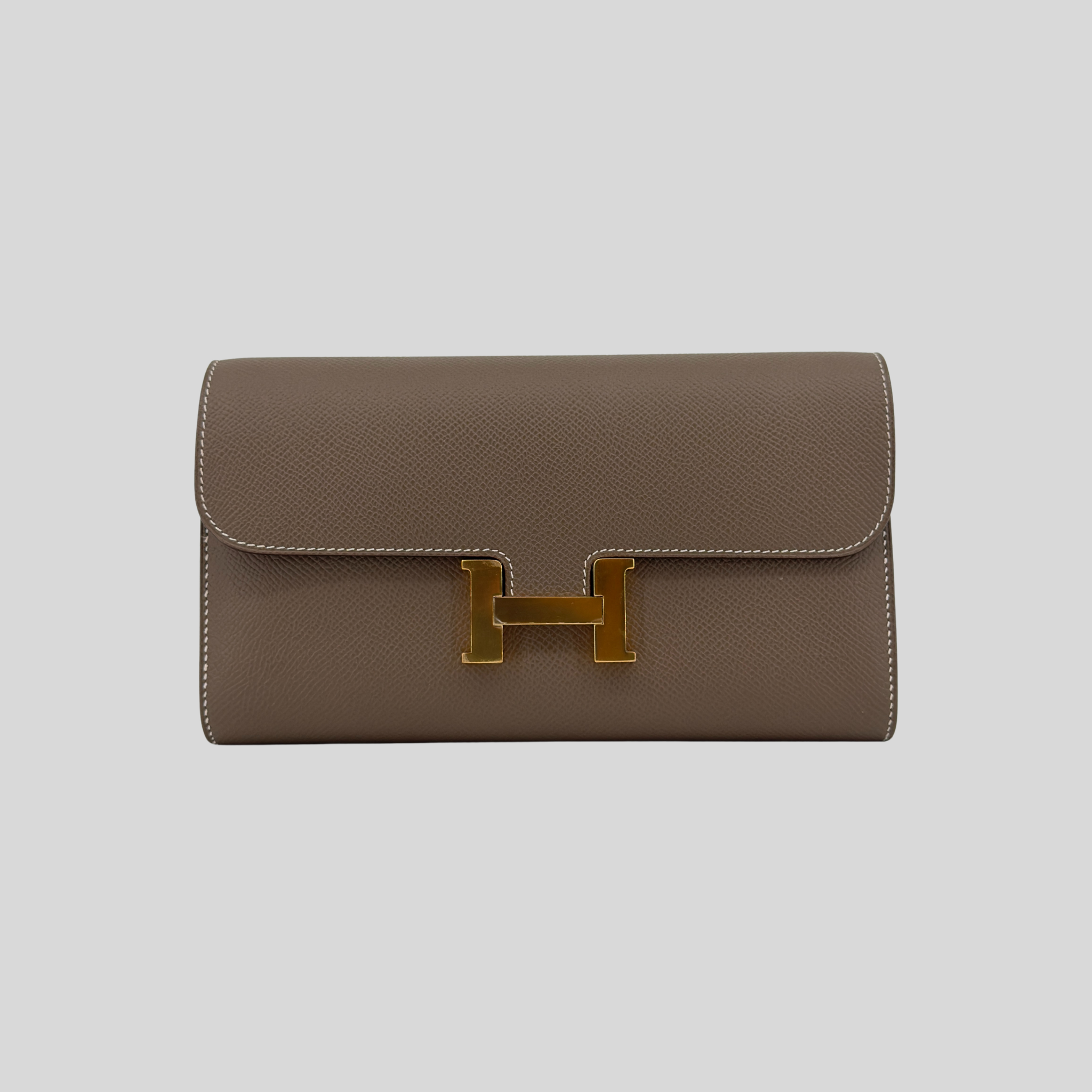 Hermès Constance To Go Etoupe Epsom Gold Hardware | Randolph Goods