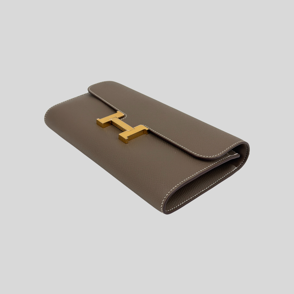 Hermès Constance To Go Etoupe Epsom Gold Hardware | Randolph Goods