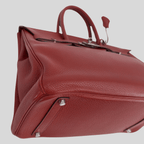Hermès Birkin 35 Rouge Garance Clemence Palladium Hardware | Randolph Goods