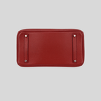 Hermès Birkin 35 Rouge Garance Clemence Palladium Hardware | Randolph Goods