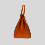 Hermès Birkin 35 HSS Tricolor (Alezan, Gold, Orange) Epsom Palladium Hardware | Randolph Goods