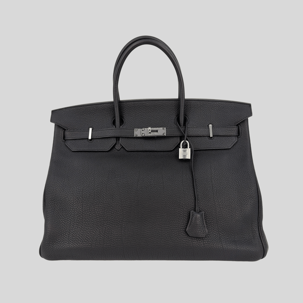 Hermès Birkin 40 Black Togo Palladium Hardware | Randolph Goods