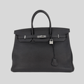 Hermès Birkin 40 Black Togo Palladium Hardware | Randolph Goods