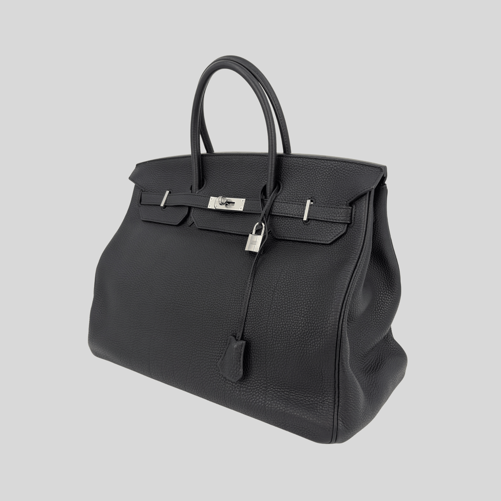 Hermès Birkin 40 Black Togo Palladium Hardware | Randolph Goods