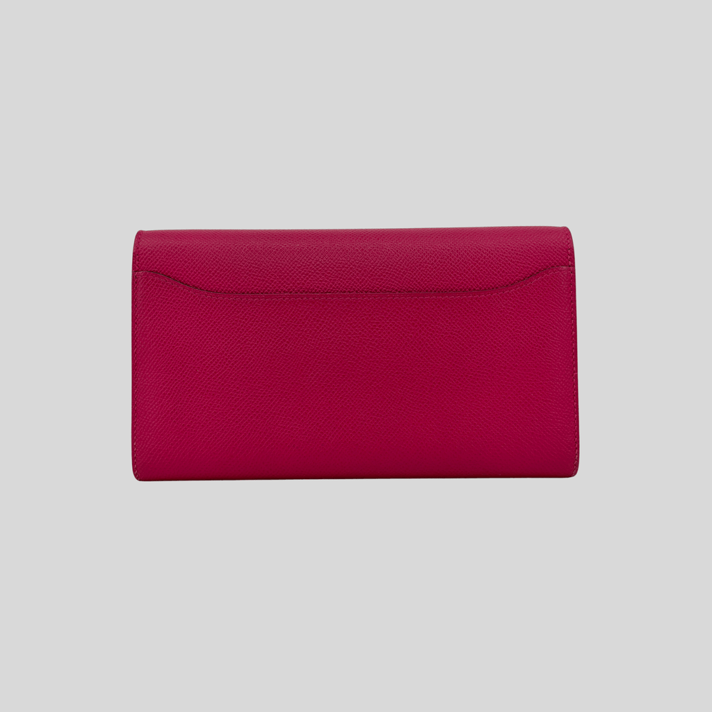 Hermès Constance To Go Framboise Epsom Lizard Buckle Palladium Hardware | Randolph Goods
