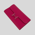 Hermès Constance To Go Framboise Epsom Lizard Buckle Palladium Hardware | Randolph Goods