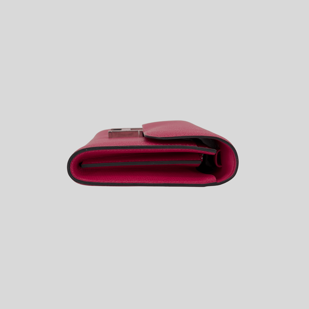 Hermès Constance To Go Framboise Epsom Lizard Buckle Palladium Hardware | Randolph Goods