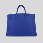 Hermès Birkin 40 Bleu Electrique Togo Palladium Hardware | Randolph Goods