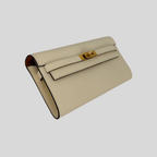 Hermès Kelly To Go Nata/Sesame Epsom Gold Hardware | Randolph Goods