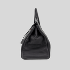 Hermès Birkin 40 Black Evergrain Palladium Hardware | Randolph Goods
