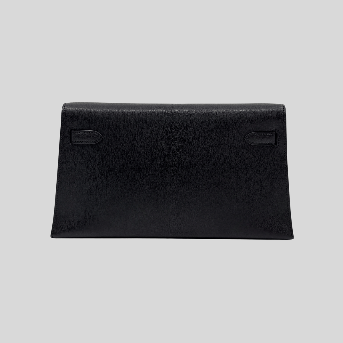 Hermès Kelly Elan Black Chèvre Gold Hardware | Randolph Goods
