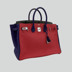 Hermès Birkin 35 HSS Bougainvillea/Ultraviolet/Graphite Clemence Palladium Hardware | Randolph Goods