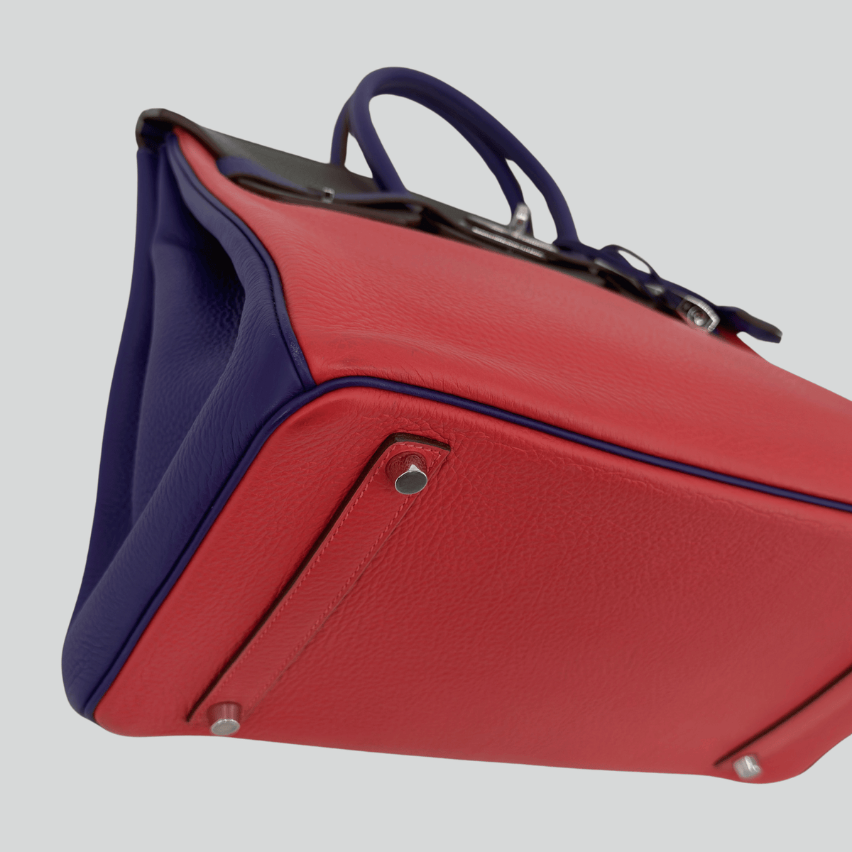 Hermès Birkin 35 HSS Bougainvillea/Ultraviolet/Graphite Clemence Palladium Hardware | Randolph Goods
