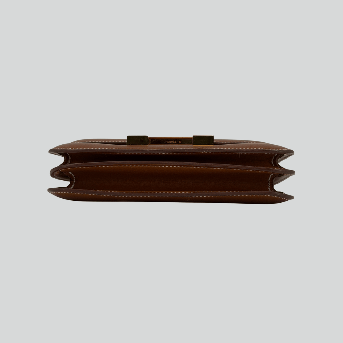 Hermès Constance 18 Fauve Barenia Gold Hardware | Randolph Goods