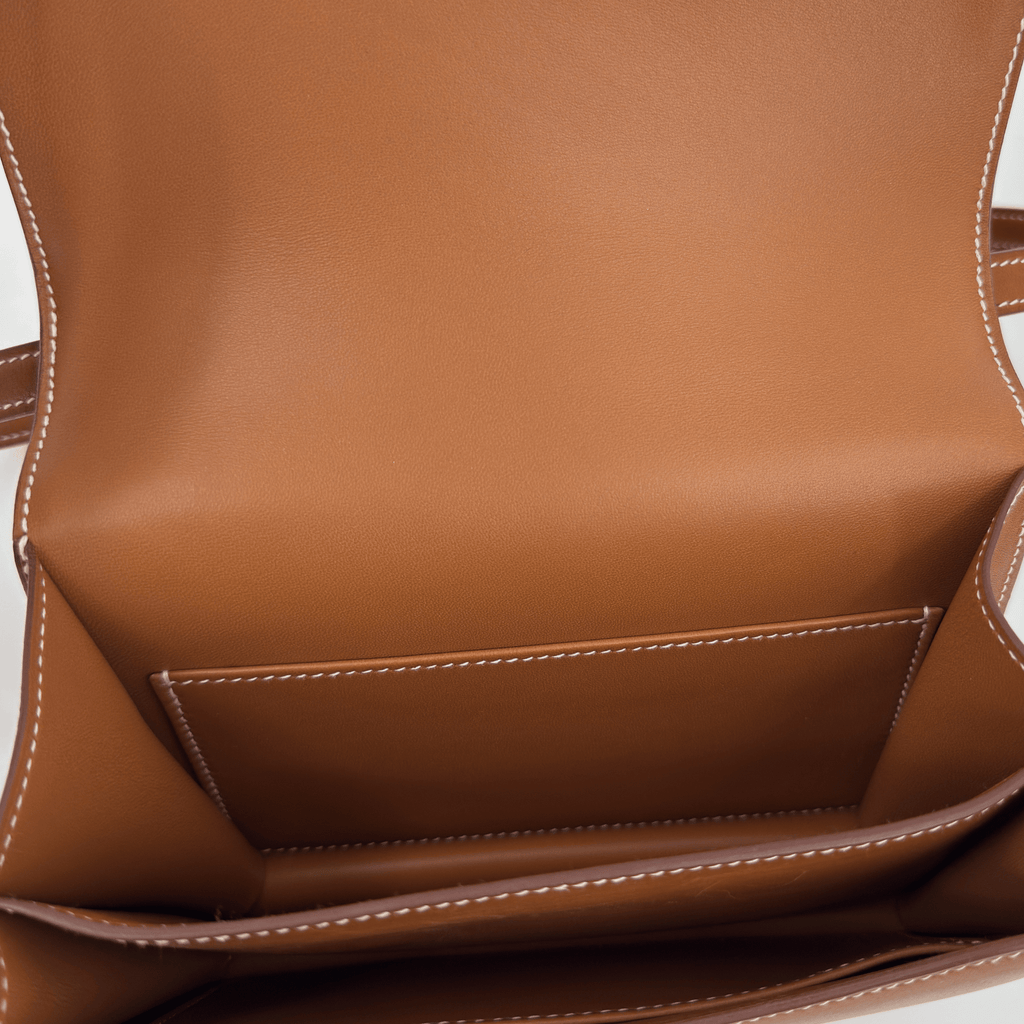Hermès Constance 18 Fauve Barenia Gold Hardware | Randolph Goods