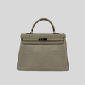 Hermès Kelly 35 Beton Matte Alligator Palladium Hardware