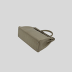 Hermès Kelly 35 Beton Matte Alligator Palladium Hardware