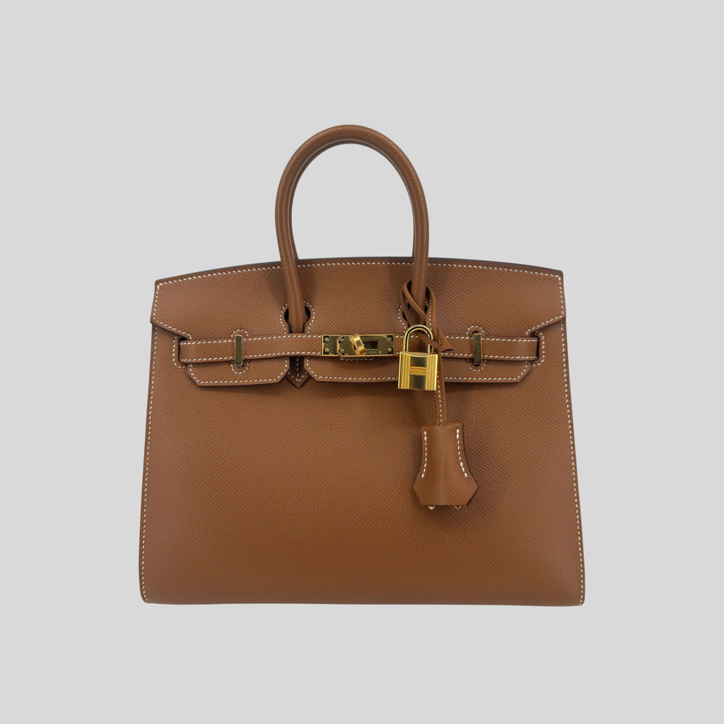 Hermès Birkin 25 Sellier Gold Epsom Gold Hardware