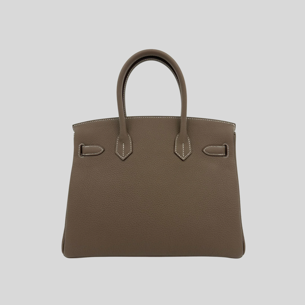 Hermès Birkin 30 Étoupe Togo Palladium Hardware