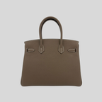 Hermès Birkin 30 Étoupe Togo Palladium Hardware