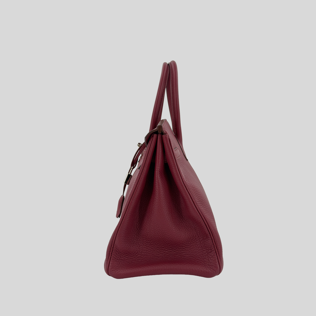 Hermès Birkin 35 Rubis Togo Palladium Hardware