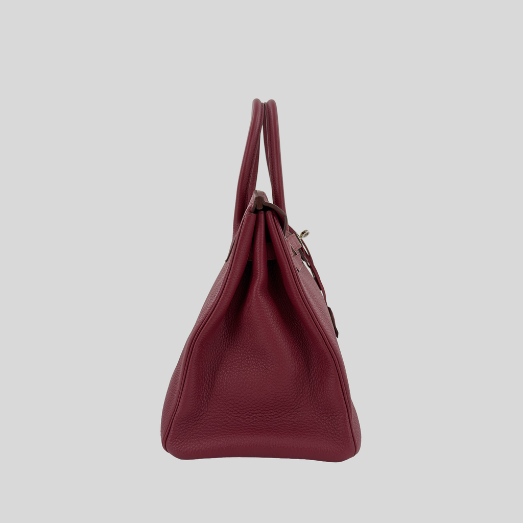 Hermès Birkin 35 Rubis Togo Palladium Hardware