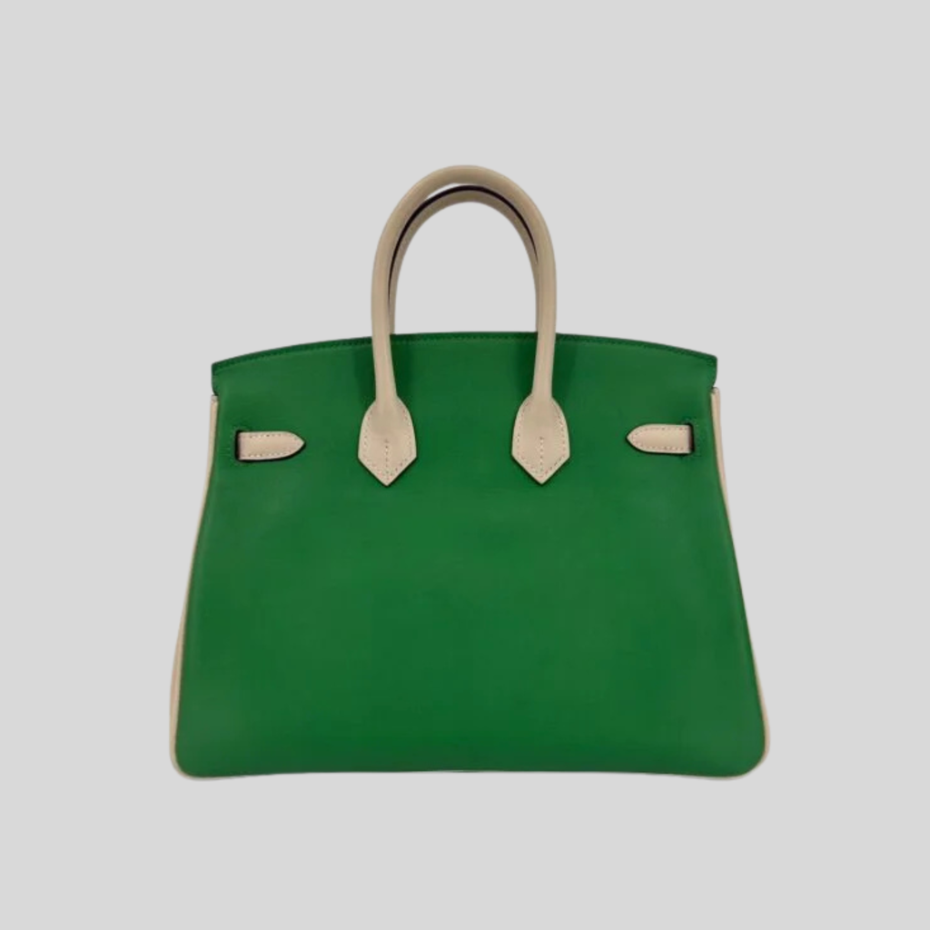 Hermès Birkin 25 Bambou and Nata Swift Brushed Palladium Hardware