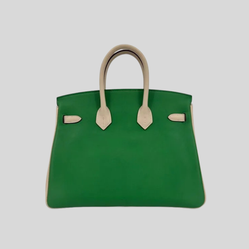 Hermès Birkin 25 Bambou and Nata Swift Brushed Palladium Hardware