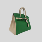 Hermès Birkin 25 Bambou and Nata Swift Brushed Palladium Hardware