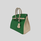 Hermès Birkin 25 Bambou and Nata Swift Brushed Palladium Hardware