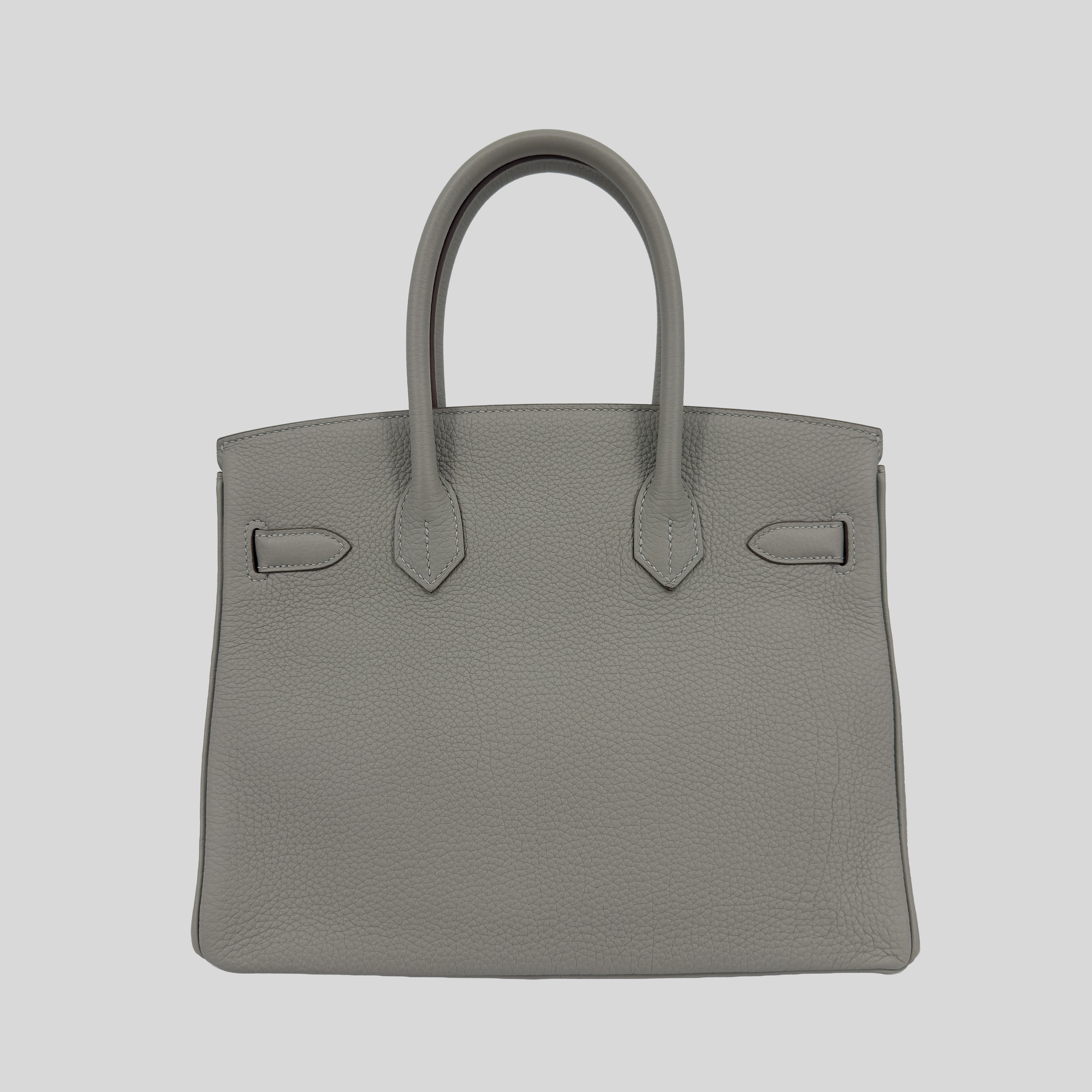 Hermès Birkin 30 Gris Pale Togo Leather Palladium Hardware