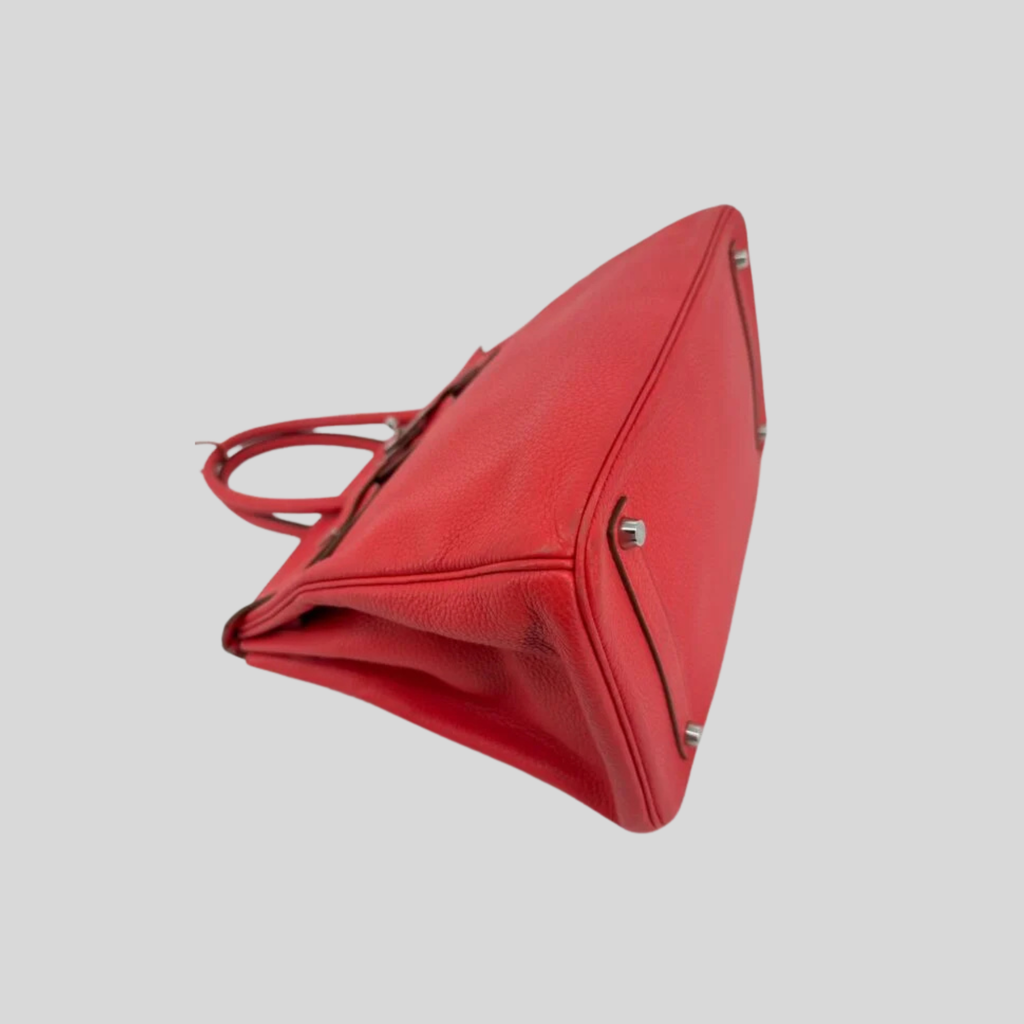 Hermès Birkin 35 Rouge Pivoine Togo Palladium Hardware