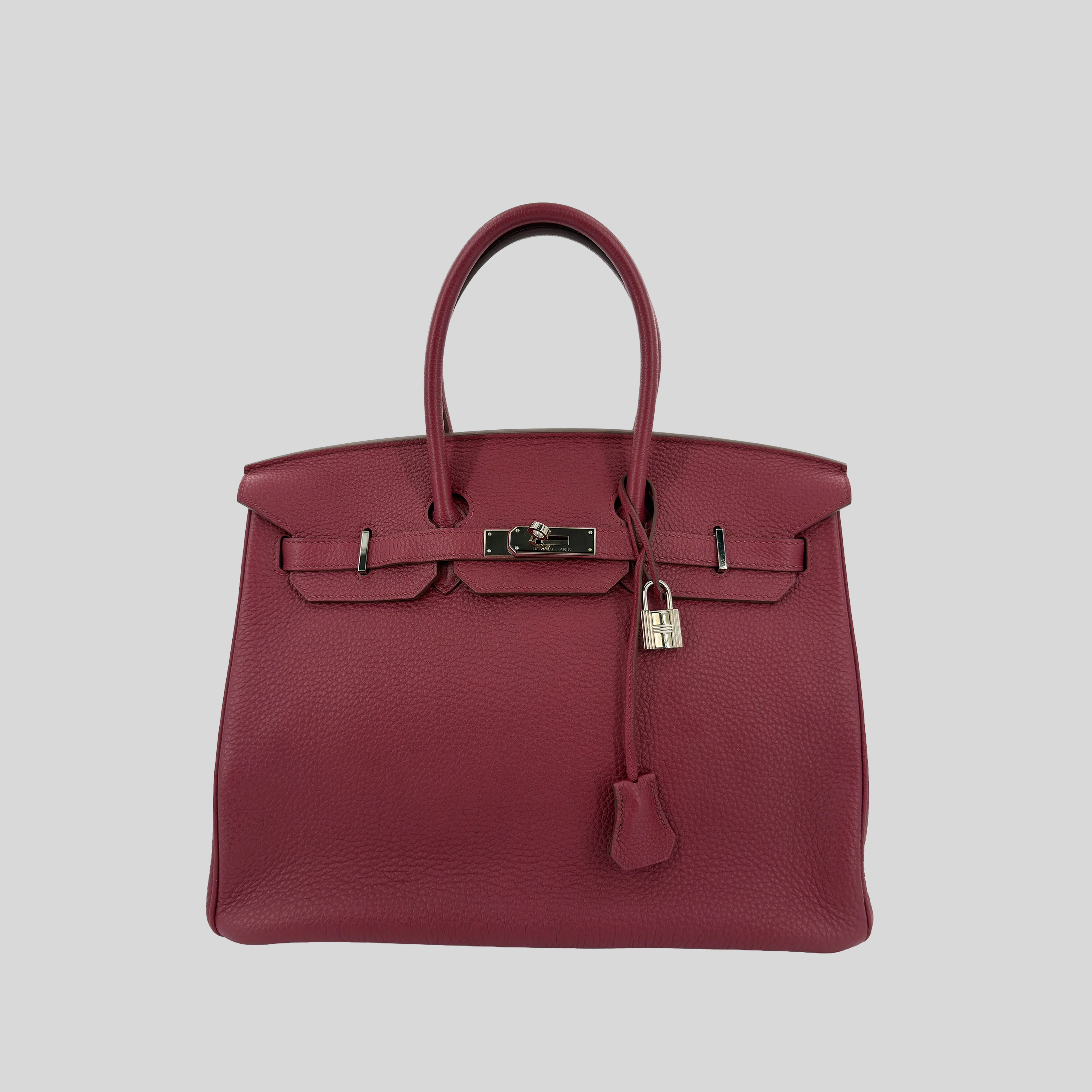 Hermès Birkin 35 Rubis Togo Palladium Hardware