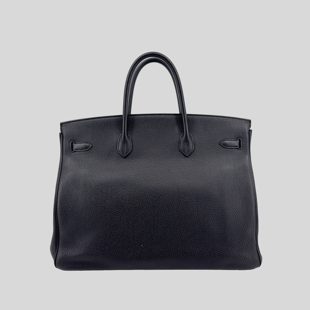 Hermès Birkin 40 Black Togo Palladium Hardware