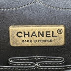 CHANEL Python Reissue Double Flap Jumbo Bronze Multicolor Aged Gold Hardware