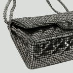 CHANEL Reissue Double Flap Small Silver Mosaic Mirror Pattern | Randolph Goods