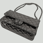 CHANEL Reissue Double Flap Small Silver Mosaic Mirror Pattern | Randolph Goods