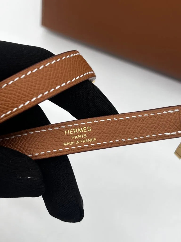 Hermès Kelly 25 Gold Epsom Leather, Gold Hardware